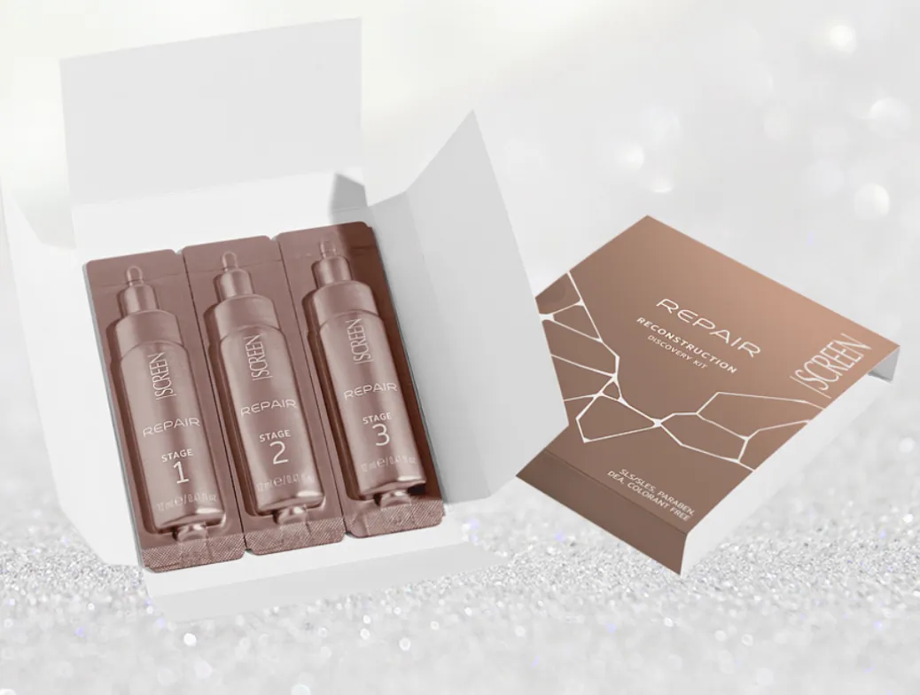 Discovery Kit Kit di riparazione profonda per capelli danneggiati  3x12ml